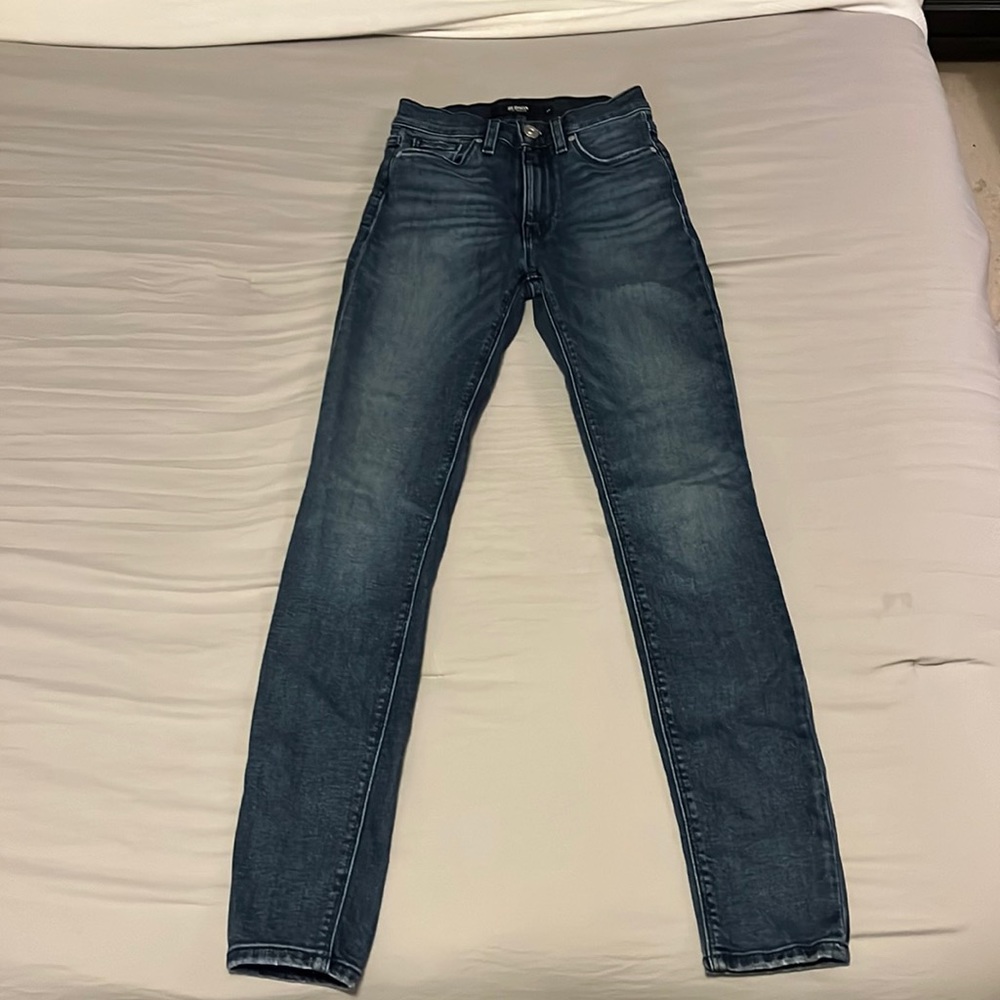 Hudson High Rise Barbara Super Skinny Jeans